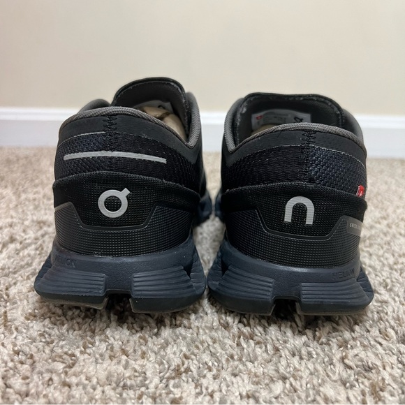 On Cloud X Men's Running Shoes Black/Asphalt 40.99706 Size 10.5 - Picture 3 of 14